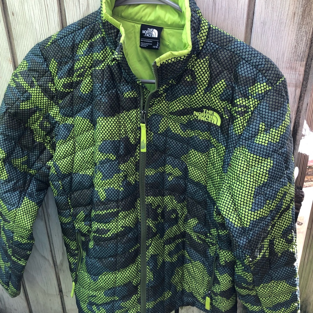 North Face Camo Jacket
